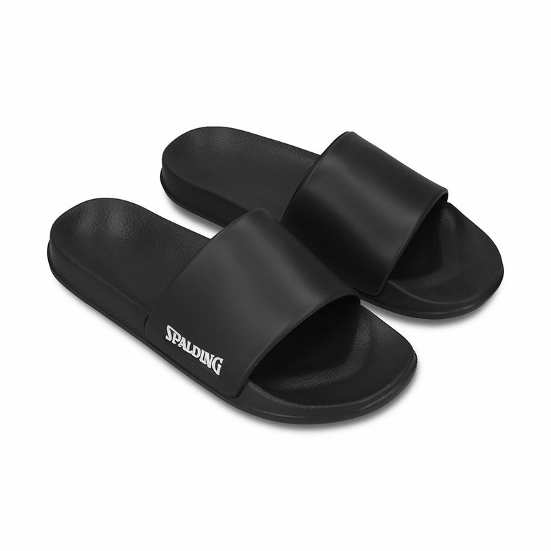 SPALDING - Sandalia Hombre Spalding Sandalias Hombre Logo Negro