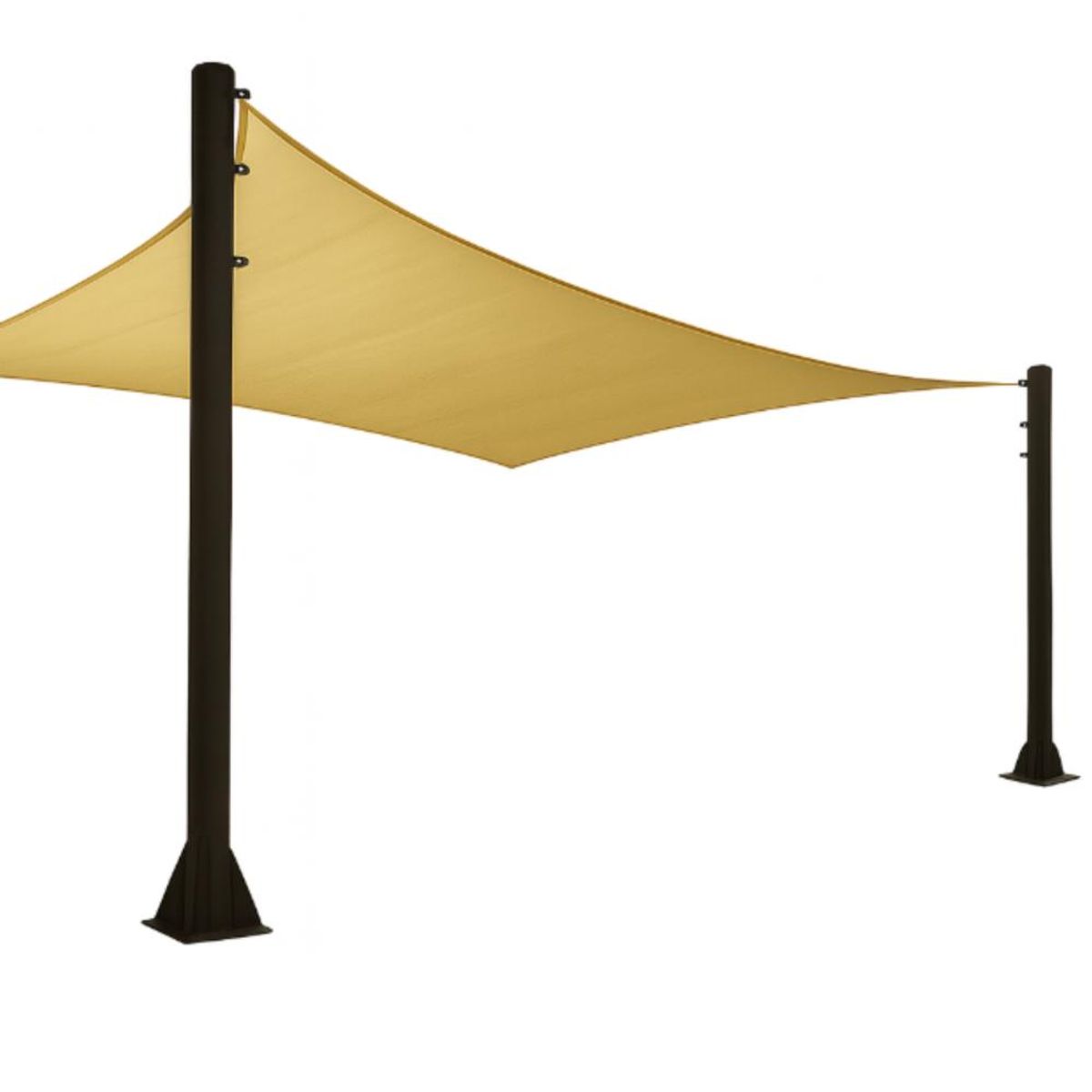 GENERICO - Malla Red de Parasol de Jardín Toldo Protección UV Solar 6x4