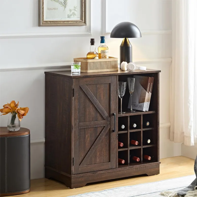 MSA MUEBLES SANTA ANA - Aparador Buffet Rustico Coffe