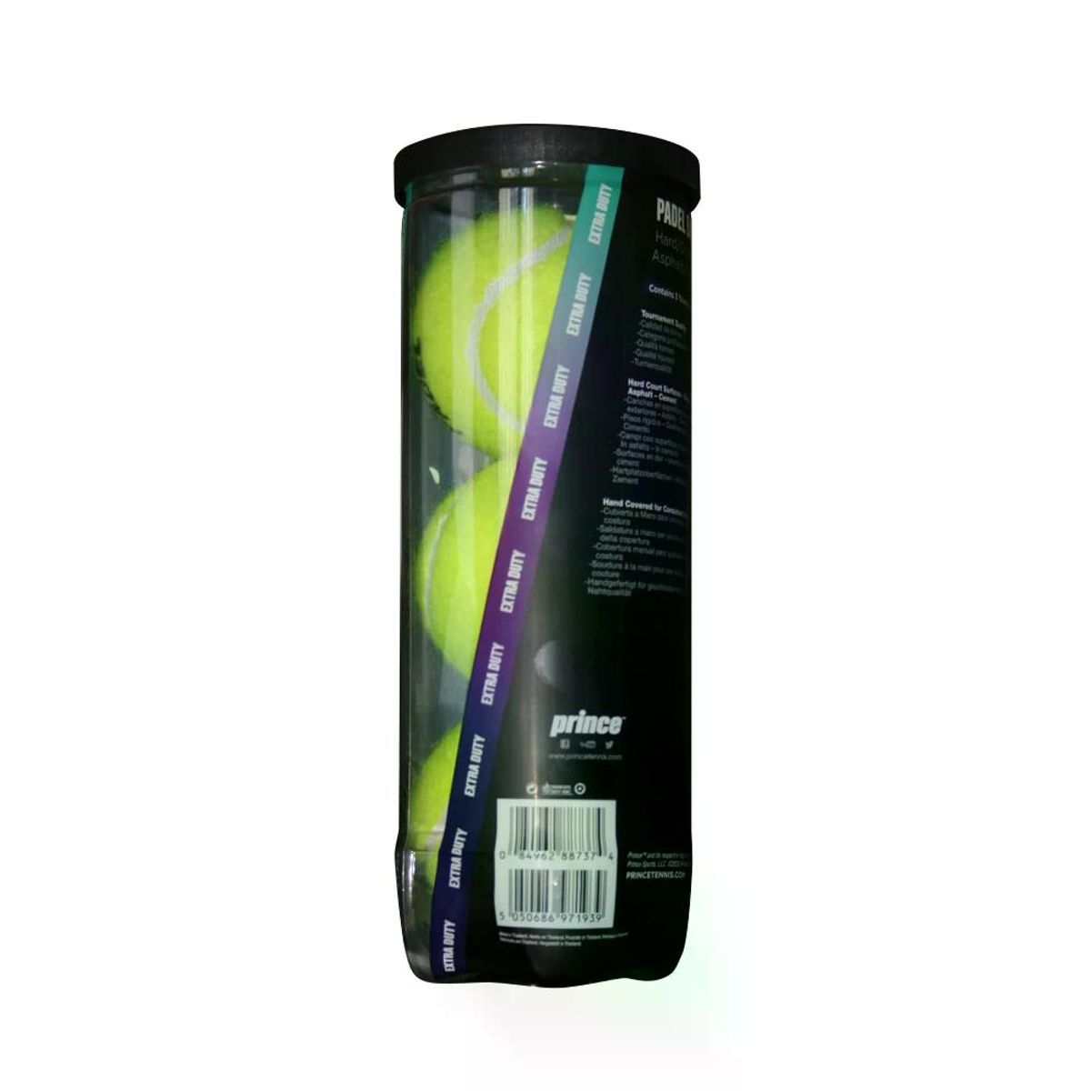 PRINCE - Tarro Pelota Prince Pádel x3