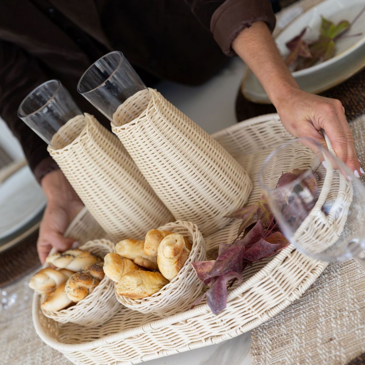 TEMPODECO - Bandeja Ovalada Milk