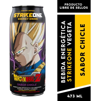 Strike One Bebida Energética Chicle - 24 Uds(473Ml C/U)
