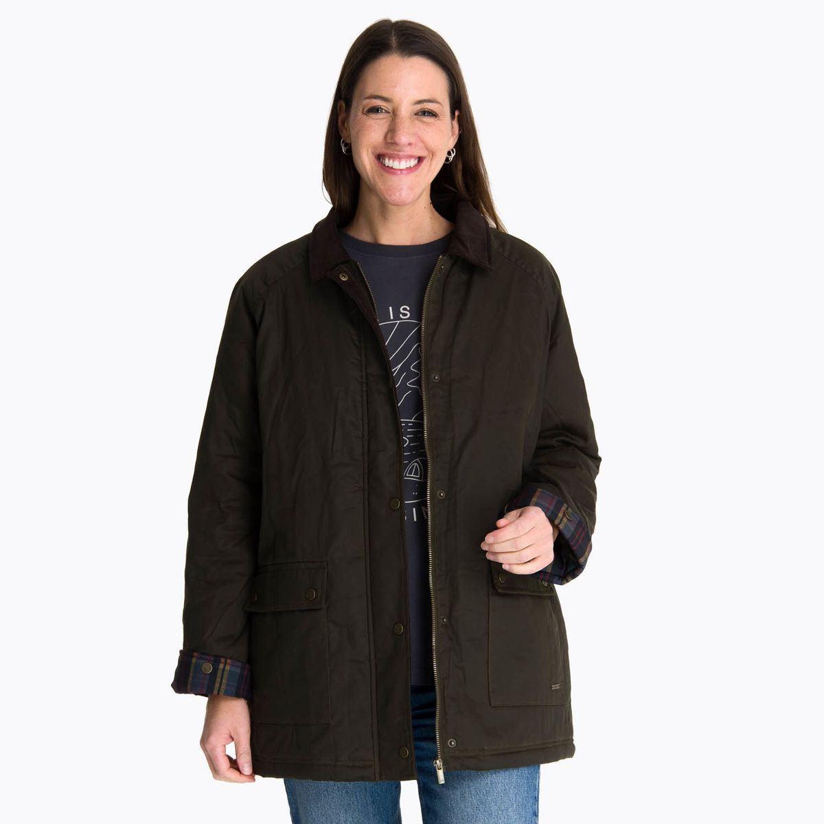 MERRELL - Chaqueta Mujer Wapier Verde Oscuro MERRELL