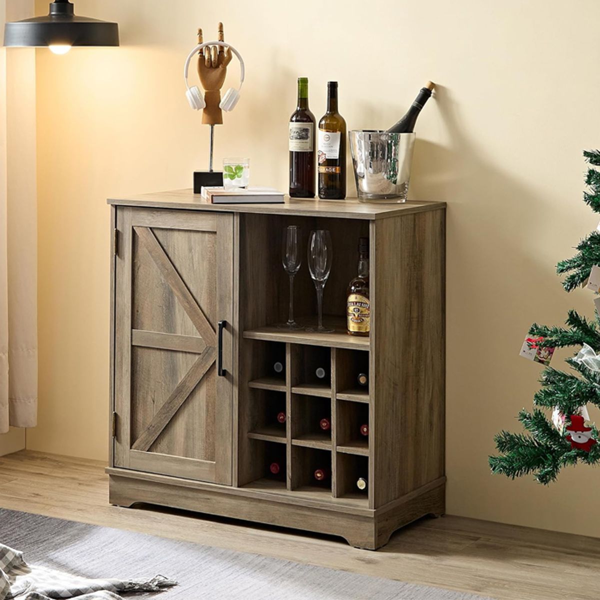 MSA MUEBLES SANTA ANA - Aparador Buffet Rustico Grey