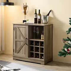 MSA MUEBLES SANTA ANA - Aparador Buffet Rustico Grey