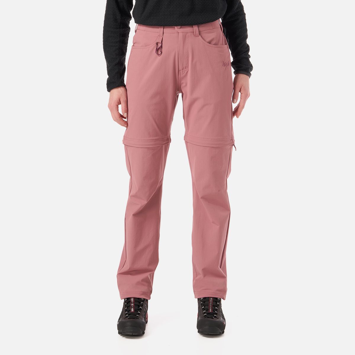 LIPPI - Pantalón Mujer Lennox Q-Dry Mix-2 Pants Rosa Oscuro Lippi