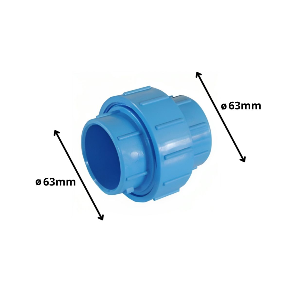 GENERICO - UNION AMERICANA PVC PRESION CEMENTARCEMENTAR 63MM