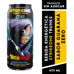 STRIKE ONE - Bebida energética Guaraná Zero - 24 uds (473ml c/u)StrikeOne
