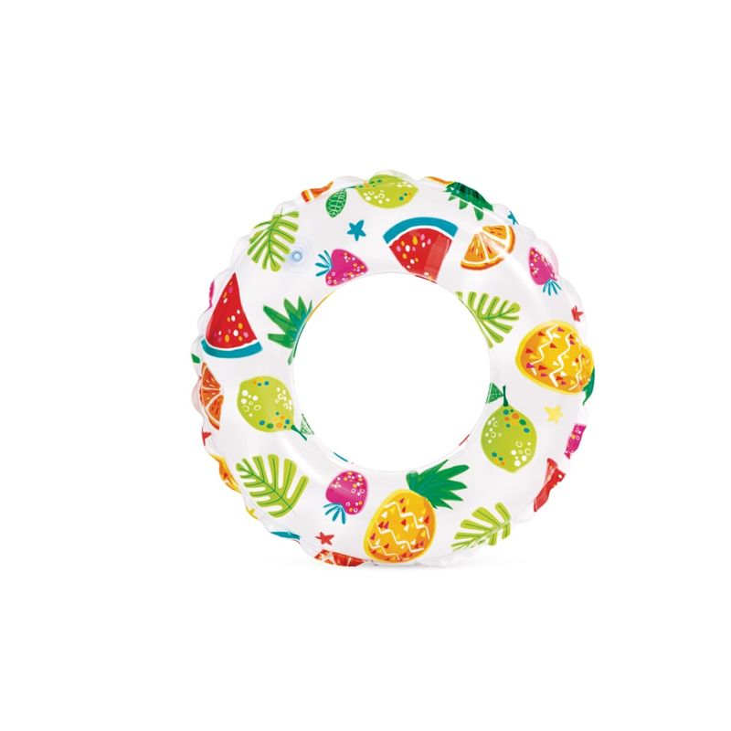 INTEX - Flotador Inflable Infantil Anillo Multicolor  51 cm Topical
