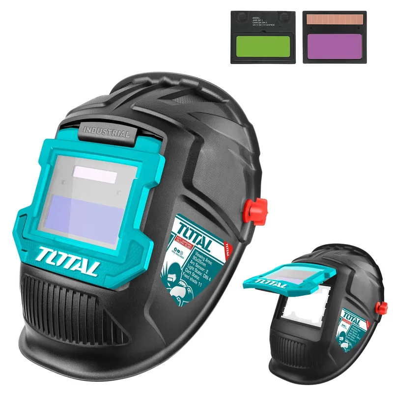 TOTAL TOOLS - Máscara para Soldar Fotosensible Total