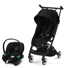 CYBEX - Coche Travel System Libelle Black+ Aton S2 Sin base