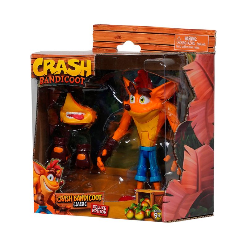 GENERICO - FIGURA COLECCIONABLE ARTICULADA CRASH BANDICOOT-CRASH 15 CMS