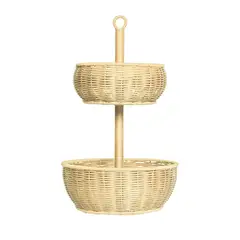 TEMPODECO - Frutero de Ratán Milk