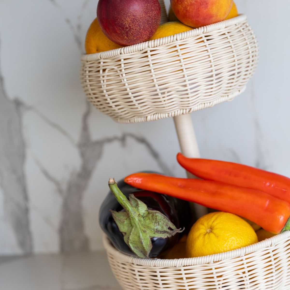 TEMPODECO - Frutero de Ratán Milk