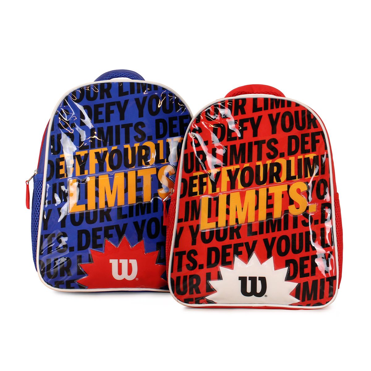 WILSON - Pack Wilson 2 mochilas infantil Luck roja y Azul