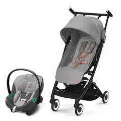 CYBEX - Travel System Libelle Grey+ Aton S2 Sin base