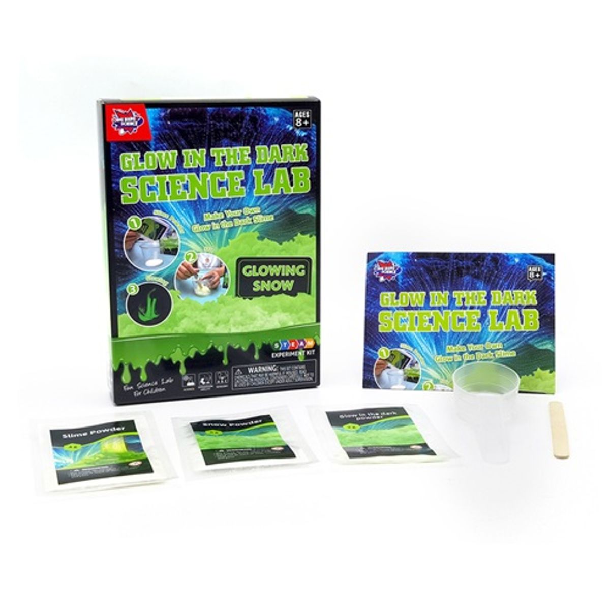 GENERICO - Juego de Ciencias STEAM - Brilla en la Oscuridad