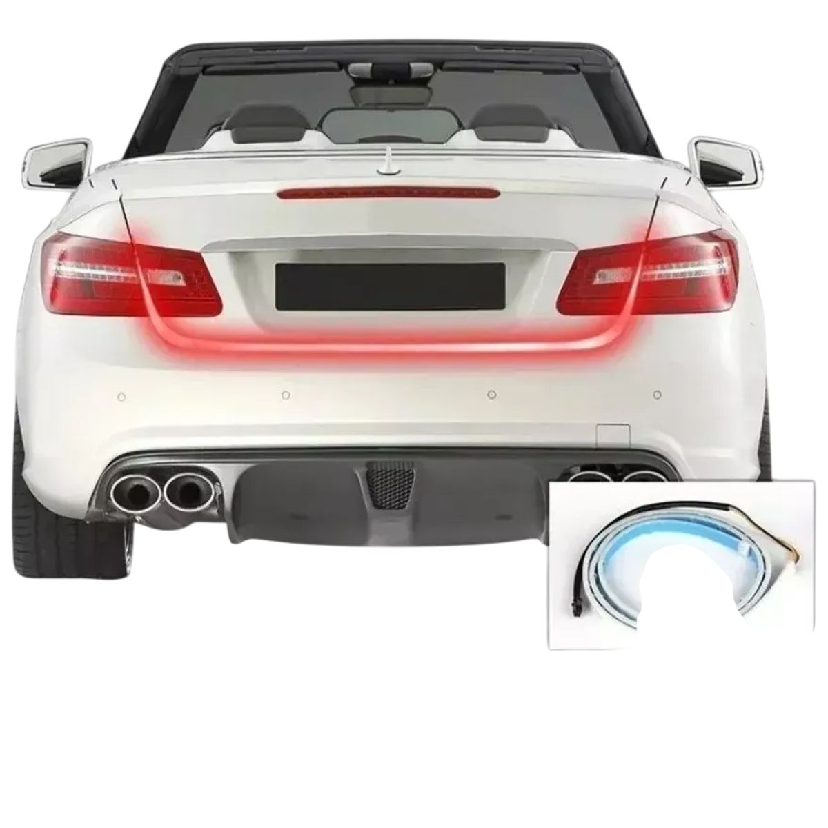 GENERICO - Cinta Led Maletero Freno Direccional Decorativa