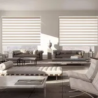 Cortina Persiana Roller Duo Beige 120x200