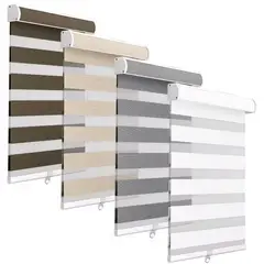 GENERICO - Cortina Persiana Roller Duo Beige 140x200