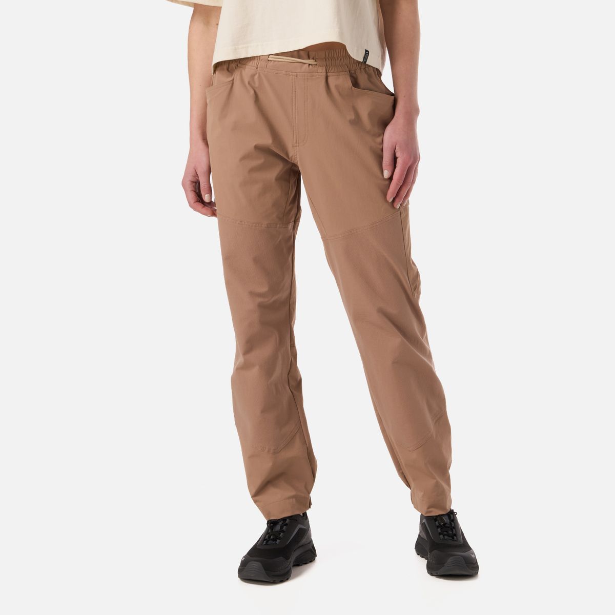 LIPPI - Pantalón Mujer Rock Q-Dry Pants Canela Lippi