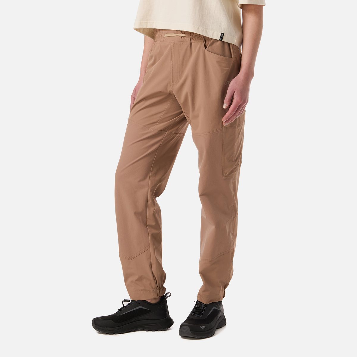 LIPPI - Pantalón Mujer Rock Q-Dry Pants Canela Lippi