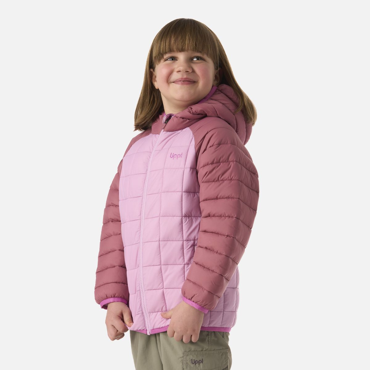 LIPPI - Chaqueta Niña All Summer Steam-Pro Hoody Jacket Rosa Oscuro Lippi