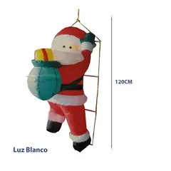 GENERICO - Santa Claus Inflable 120 cm - Adornos de Navidad