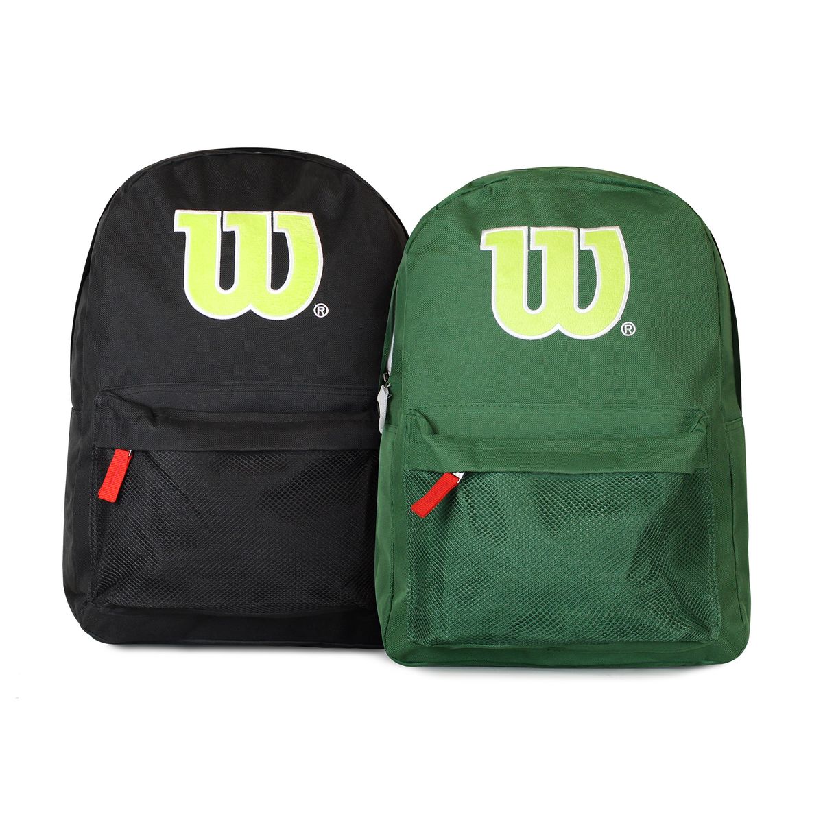 WILSON - Pack 2 mochilas Wilson San Diego verde y negro