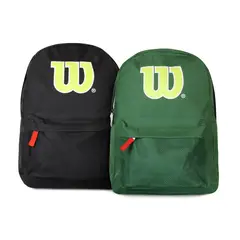 WILSON - Pack 2 mochilas San Diego verde y negro