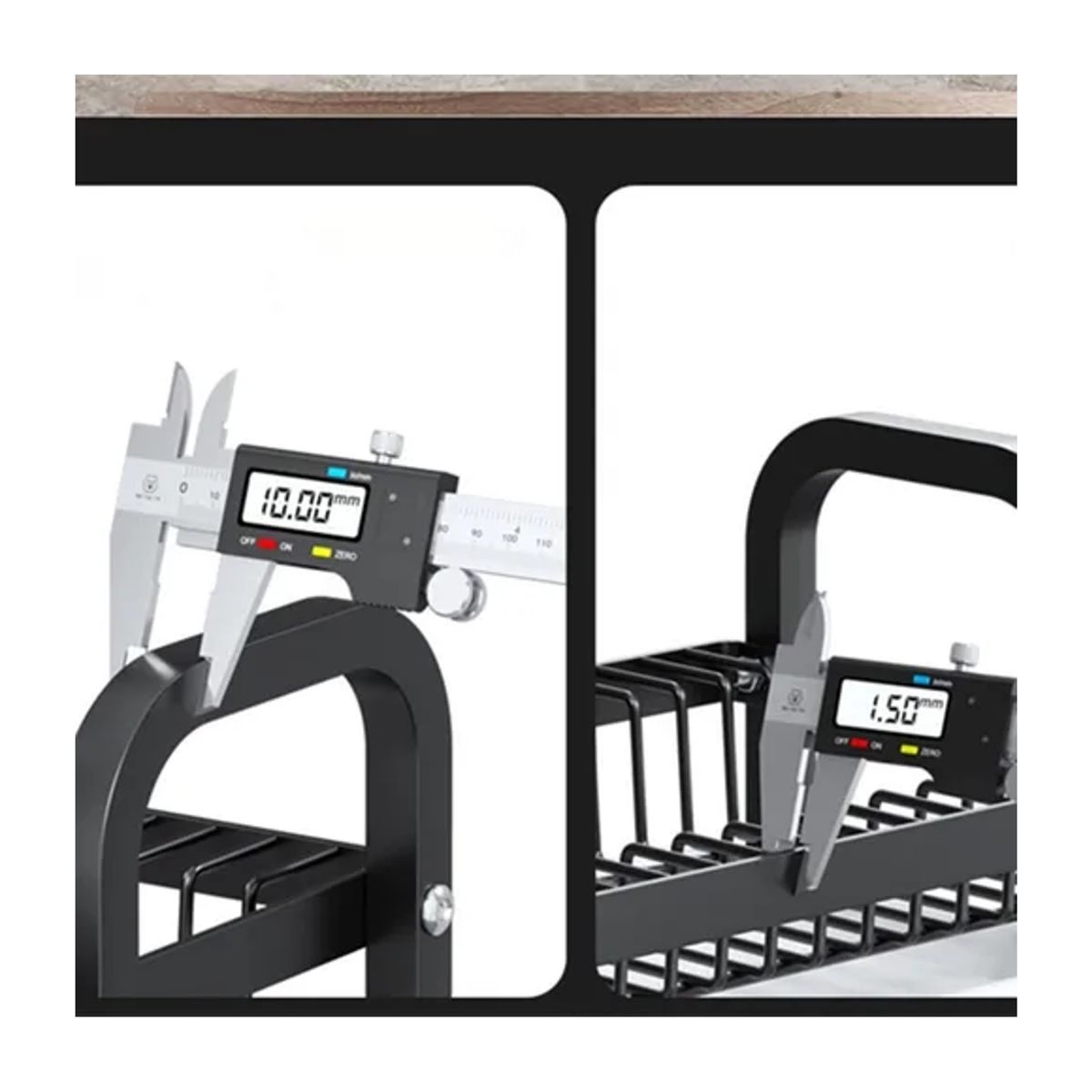 GENERICO - Secaplatos Escurridor De Loza Platos 3 Niveles Organizador