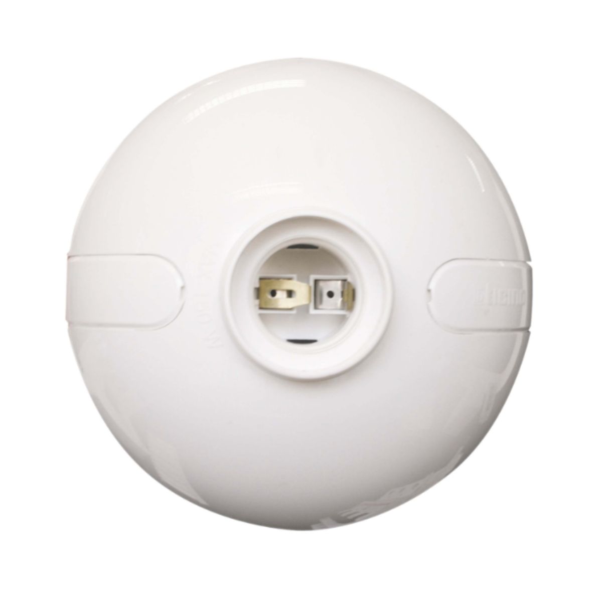 BTICINO - PLAFON OVALADO BLANCO BTICINO E-27 P21B