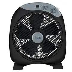 KENDAL - VENTILADOR BOX KF-12B3N NEGRO 12