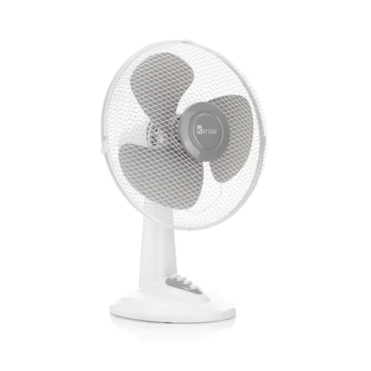 KENDAL - VENTILADOR SOBREMESA KF-12D BLANCO 12