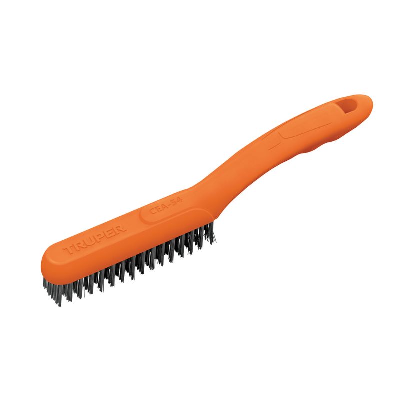 TRUPER - ESCOBILLA DE ACERO CON MANGO 4X16 10 TRUPER