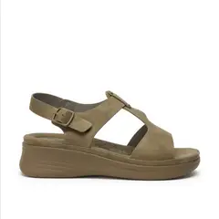 CHINITOWN - Sandalia Casual Mujer Café Dorota