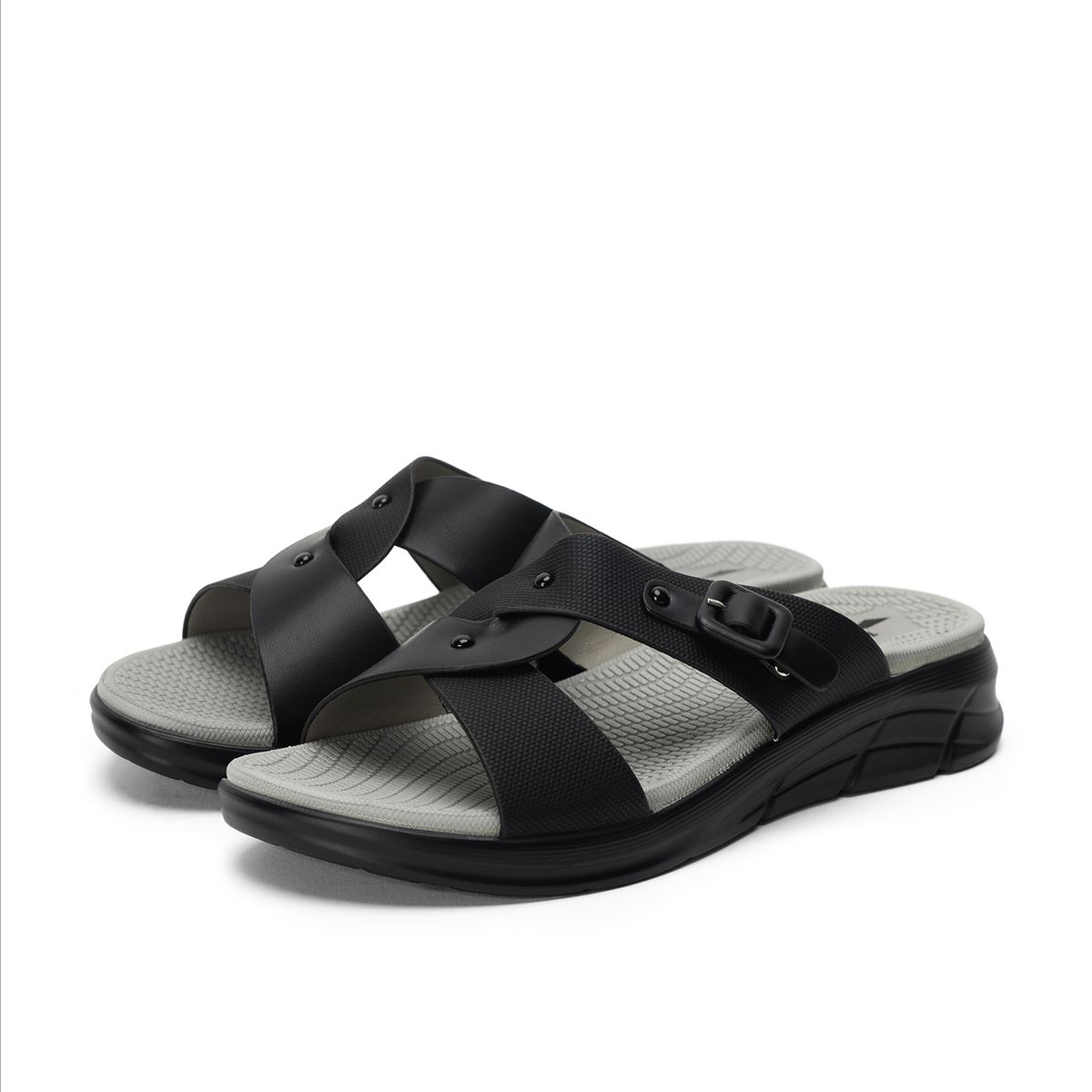 CHINITOWN - Sandalia Casual Mujer Negro Alison Chinitown