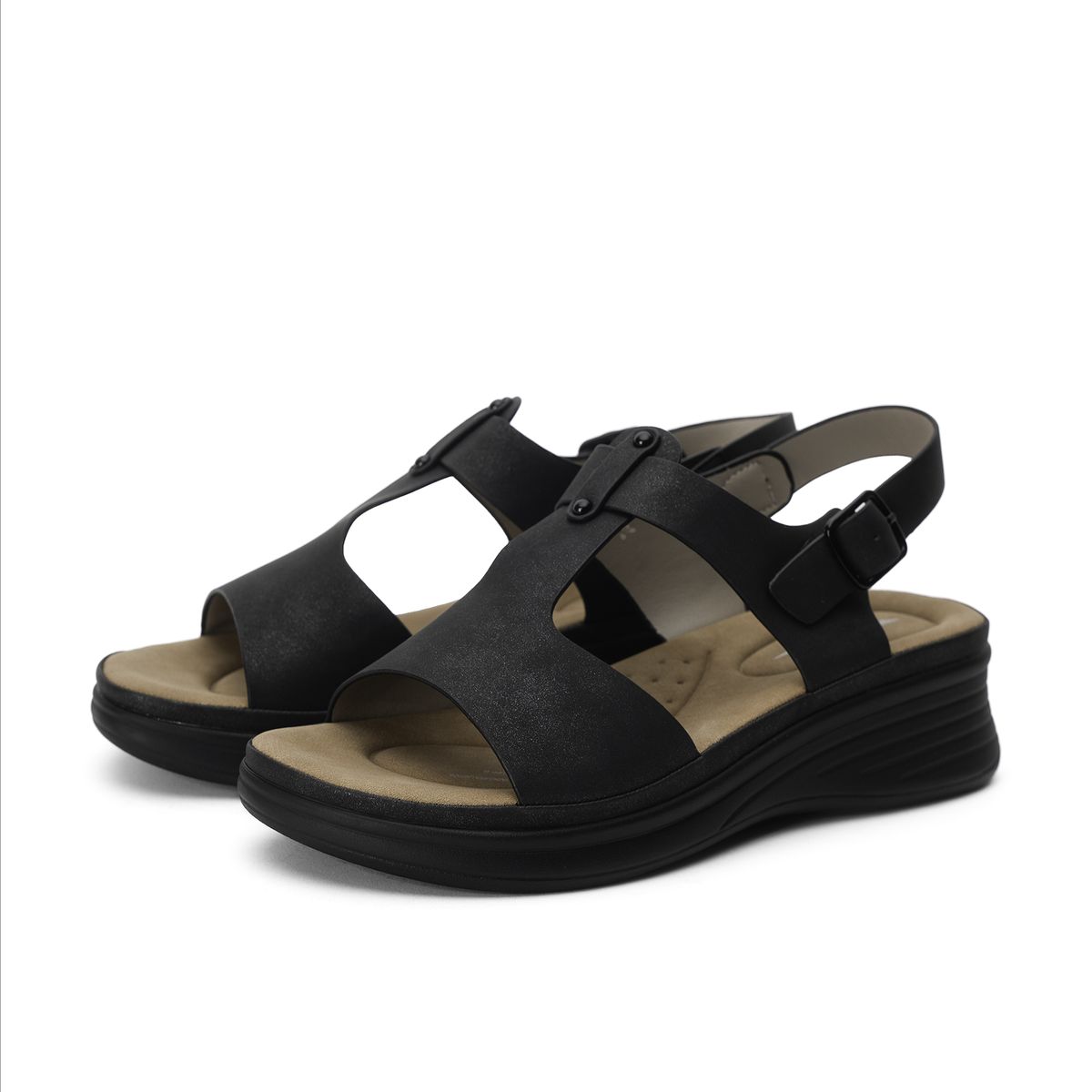 CHINITOWN - Sandalia Casual Mujer Negro Dorota Chinitown