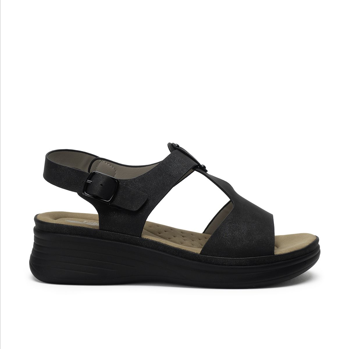 CHINITOWN - Sandalia Casual Mujer Negro Dorota Chinitown