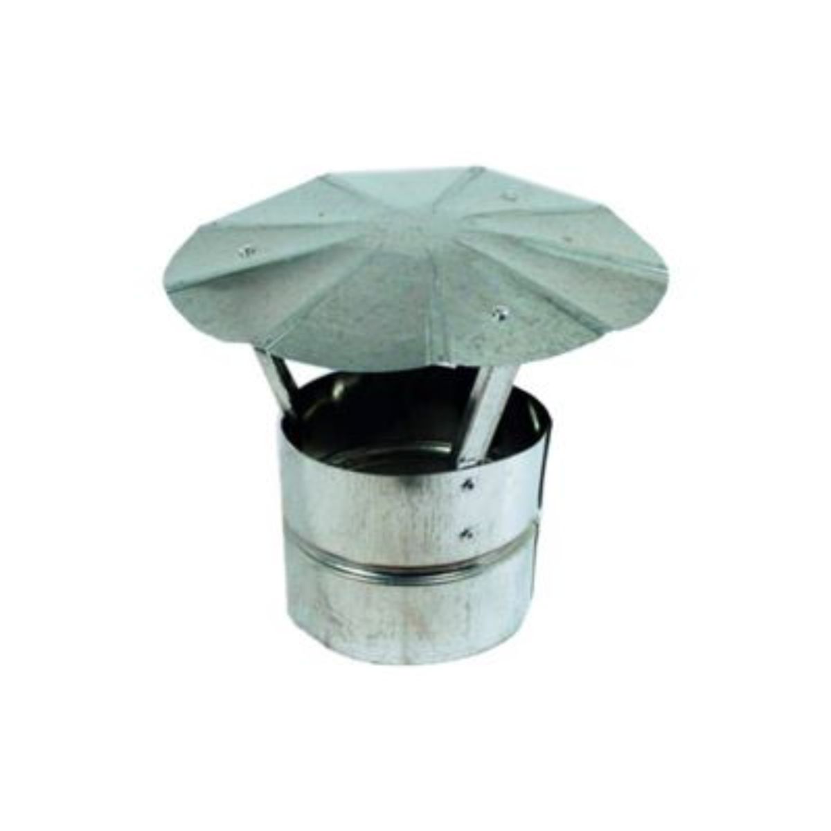 GENERICO - GORRO PARA TUBO DE ACERO GALVANIZADO 4