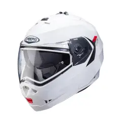 CABERG - Casco Para Moto Duke X White Metal
