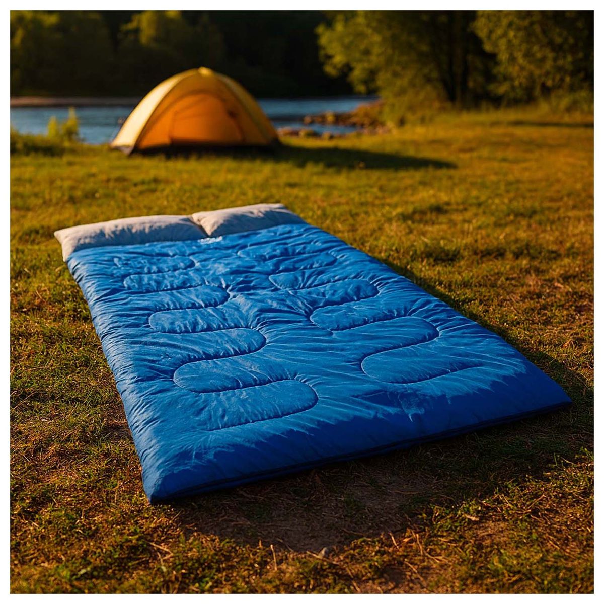 RUTTA - Saco de Domir 2 Personas 300 grs Azul