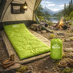 RUTTA - Saco de Dormir 250 gr Verde