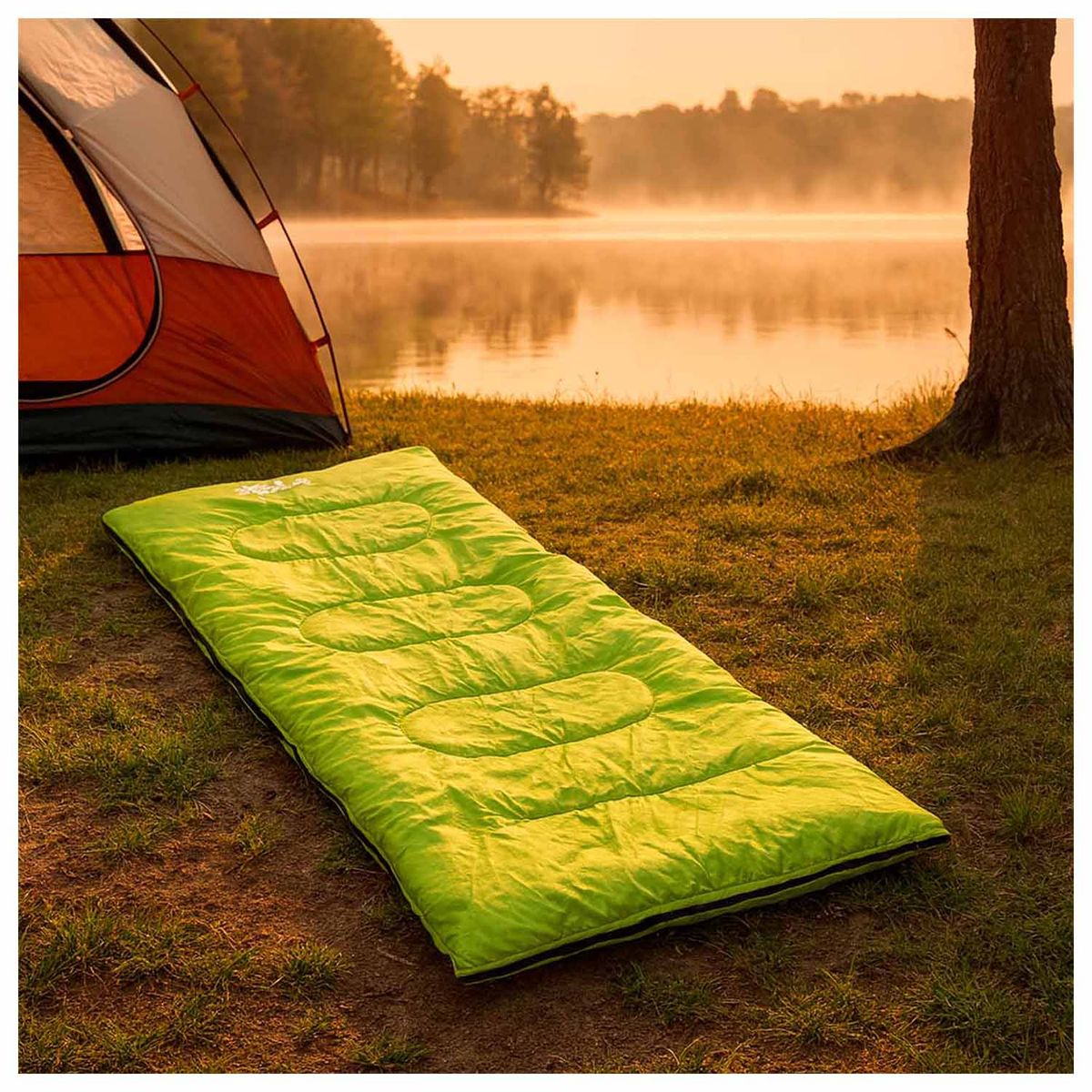 RUTTA - Saco de Dormir 250 gr Verde