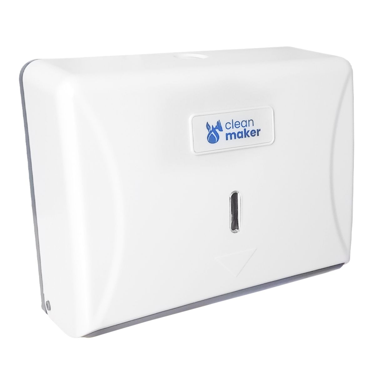 GENERICO - Dispensador Toalla de Papel Frontal Clean Maker Blanco.