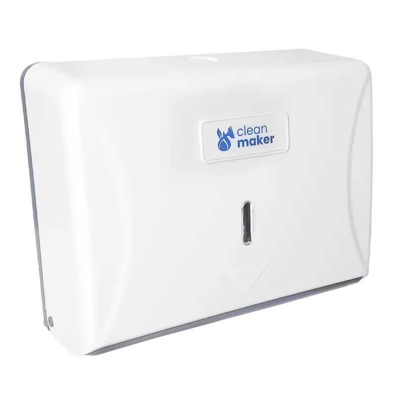 GENERICO - Dispensador Toalla de Papel Frontal Clean Maker Blanco
