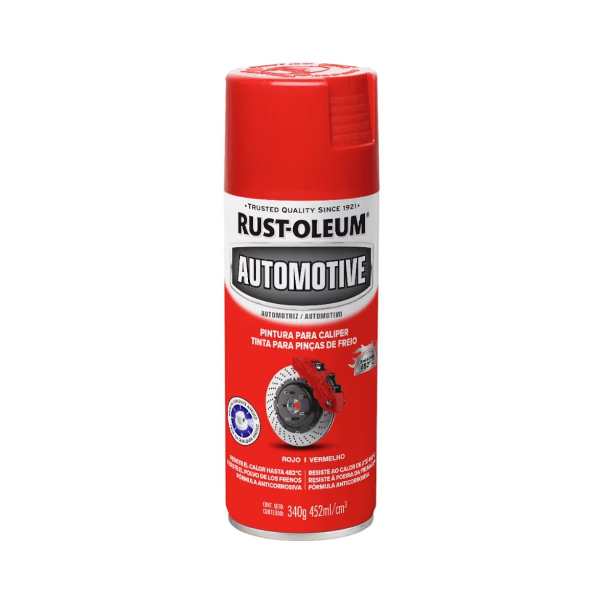 RUST OLEUM - Pintura para Caliper Rojo Brillante 452ml