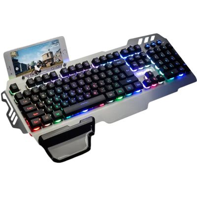 Imagen 2 del producto Teclado Gamer Profesional DGX Epic Master RGB + Apoya Muñeca