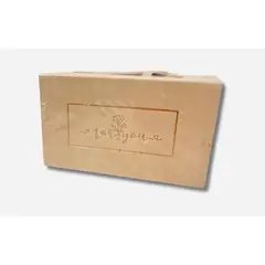 GENERICO - Caja De Regalo En Forma De Cartera Terciopelo Beige 10X16.5 Cm Regalos Chic 1 UNIDAD