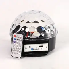 GENERICO - Parlante Proyector LED Bluetooth USB Disco